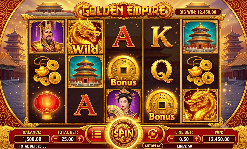 Golden Empire slot game at JILI-17